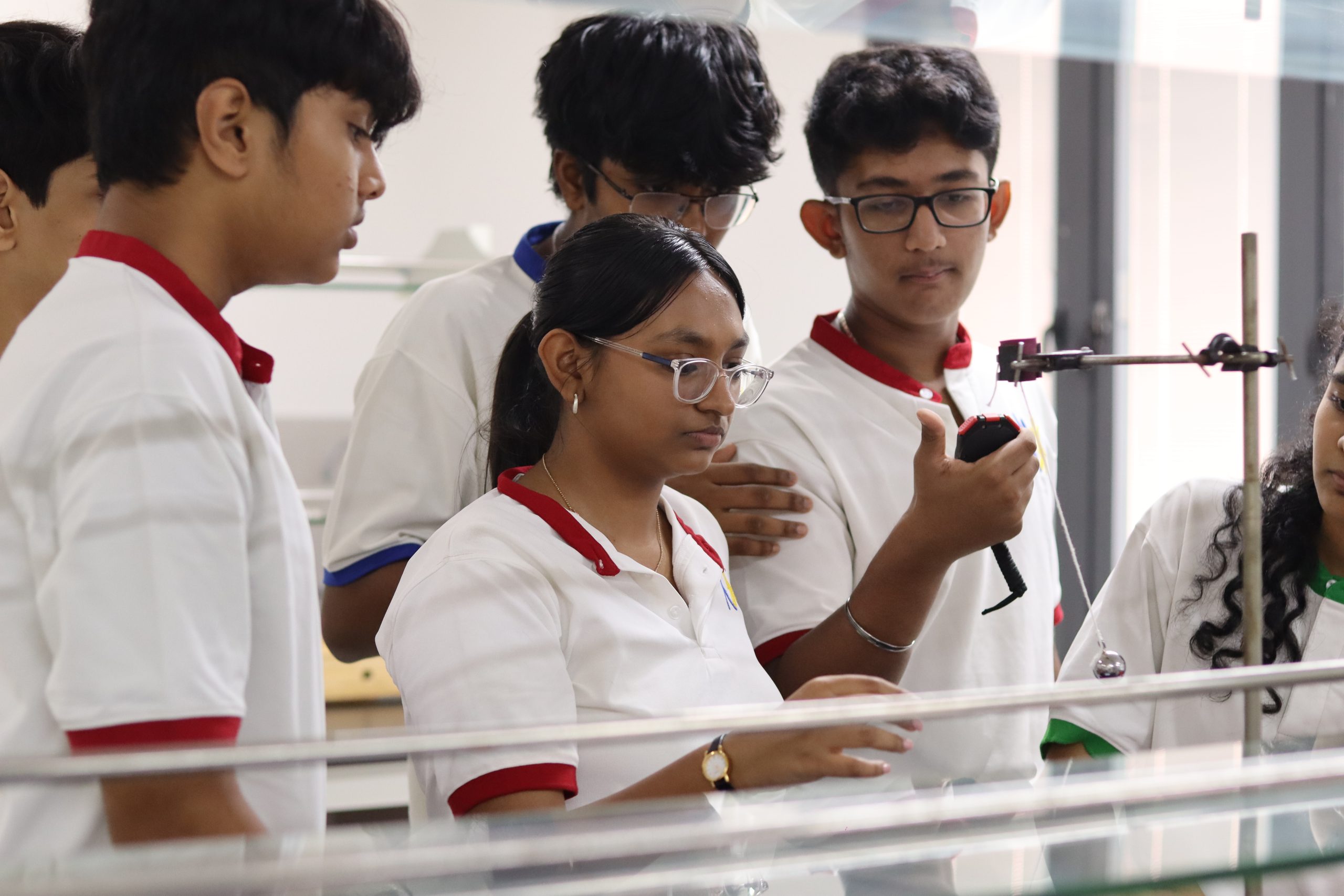 Students in inquiry activity